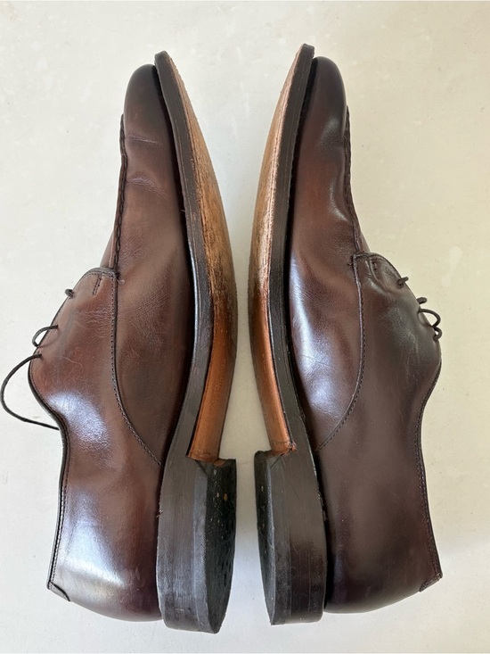 Allen Edmonds Parkway Brown Leather Split Toe Derby Dress Shoes Mens Size 10.5 D main image 6